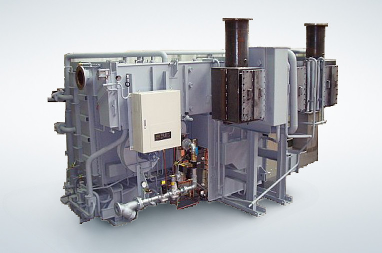 排ガス・温水投入型吸収冷温水機